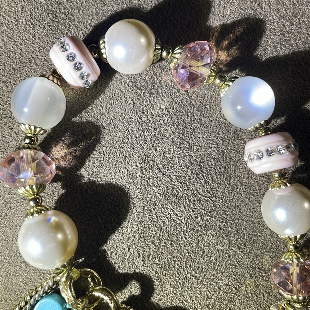 Vintage Betsy Johnson candy land gummie bear bracelet - Picture 5 of 5